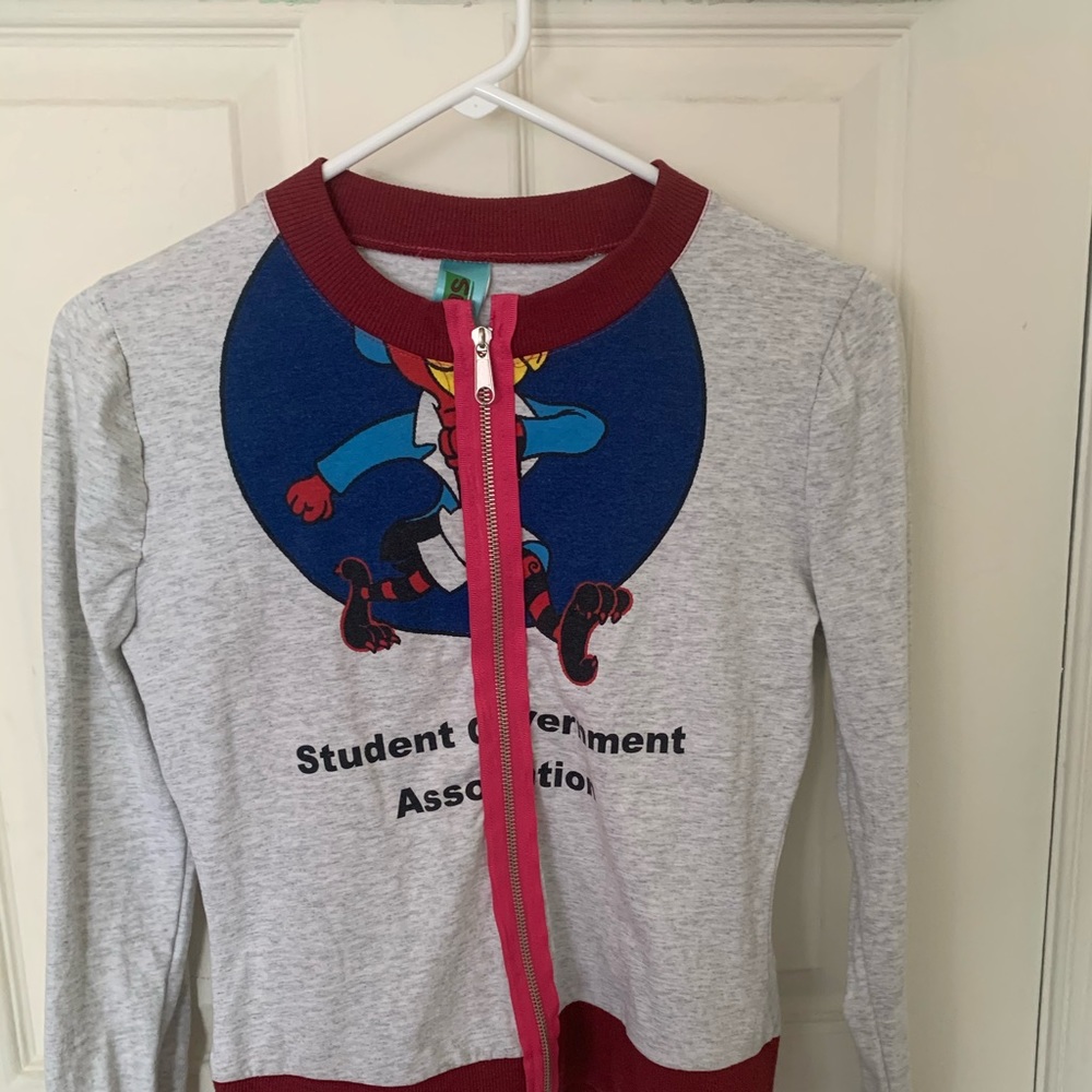 Vintage urban outfitters renewal S zip up shirt